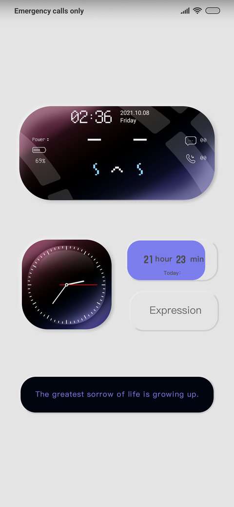 Show emoticon screenshot