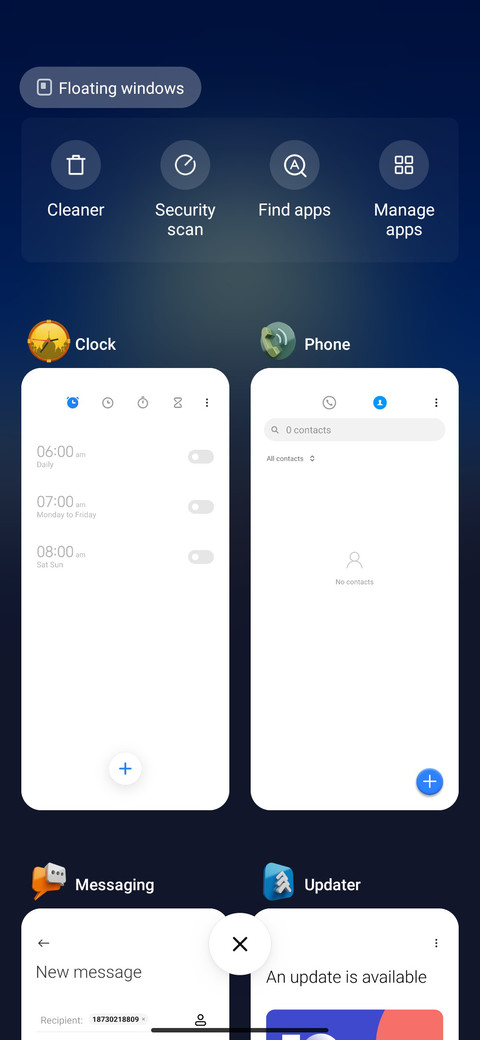 İslâmi 3D Theme screenshot