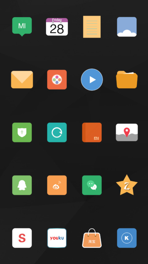 Simple change screenshot