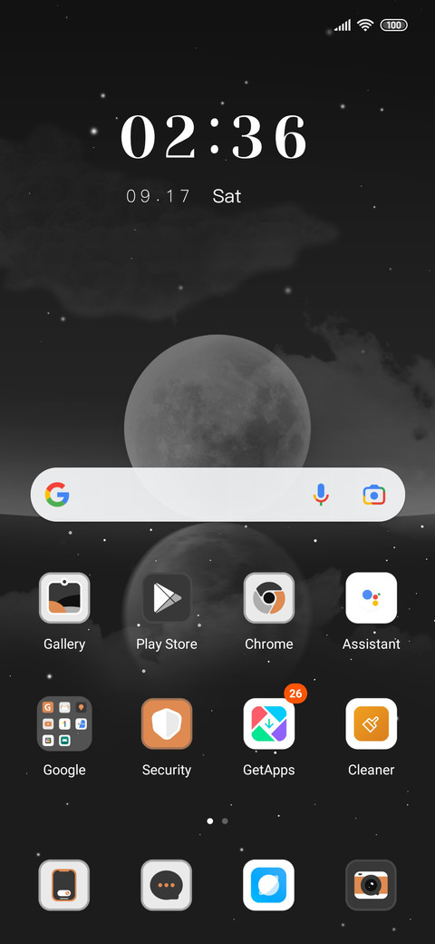 Moon mirror screenshot