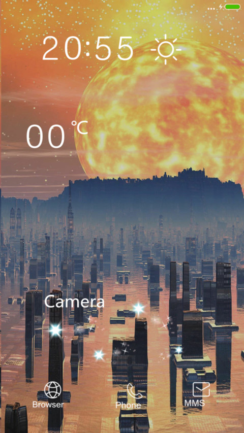 水上城市（流星下雨4D动态） screenshot