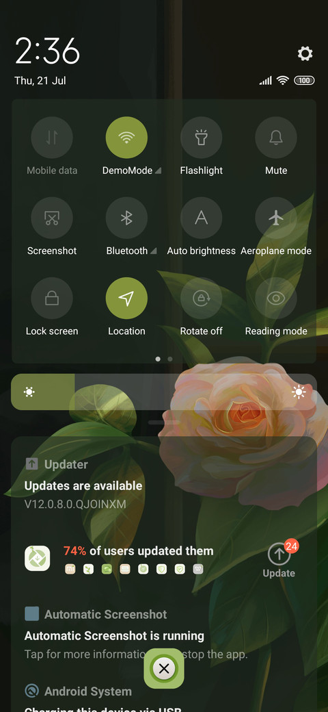 Twin rose screenshot