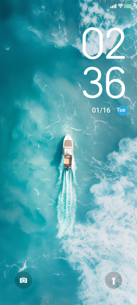 Blue screenshot