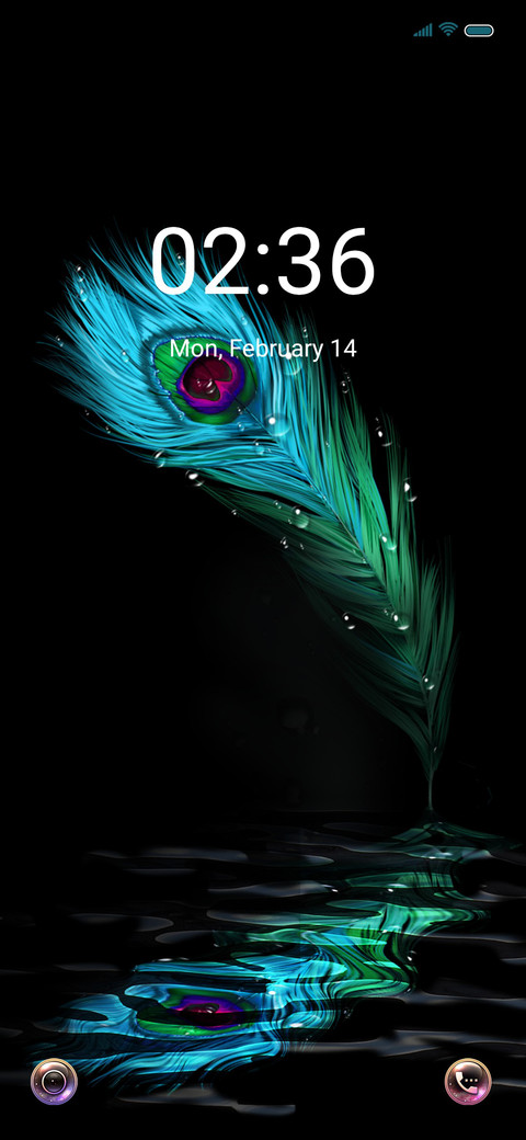 Luxury feather screenshot