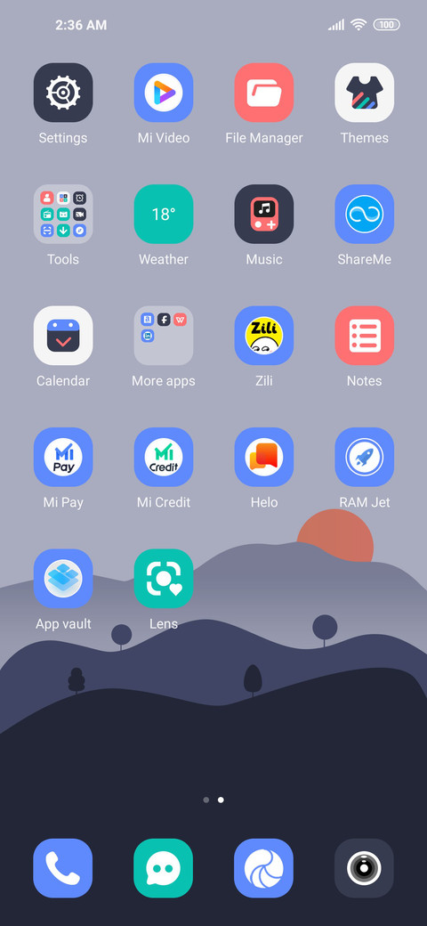 Landscape screenshot