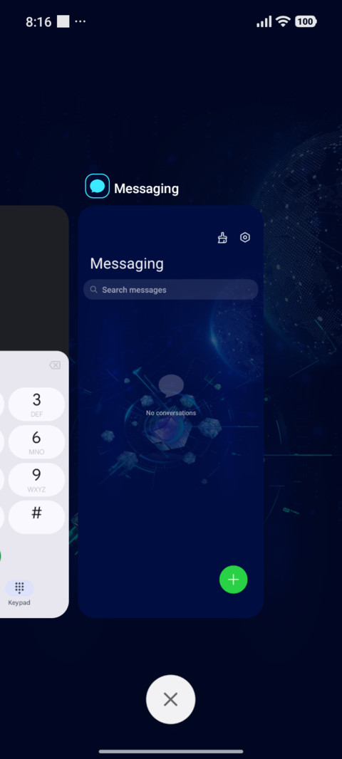 Dark Blue Core screenshot