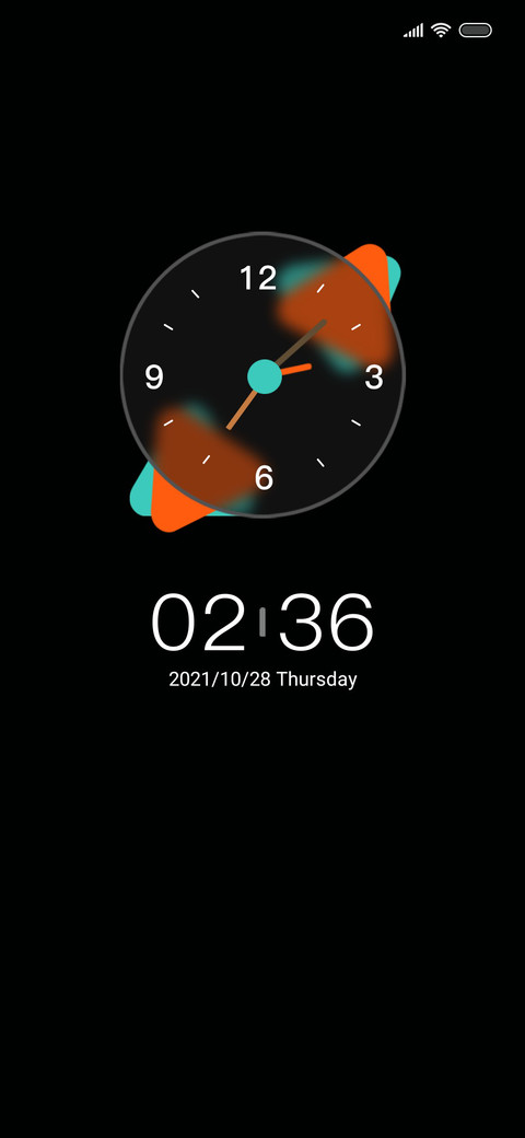 Orange screenshot