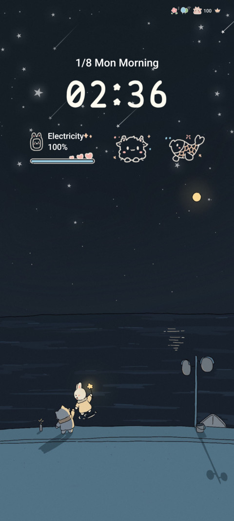 Cute Night screenshot