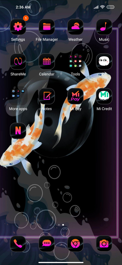 Fish screenshot