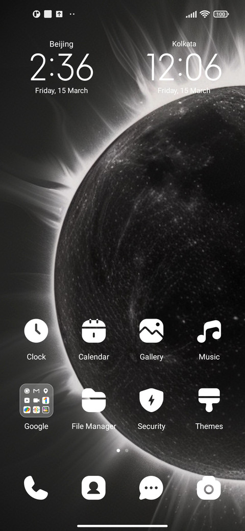 Eclipse of the sun screenshot