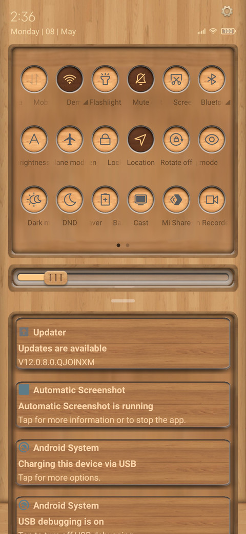 Wood screenshot