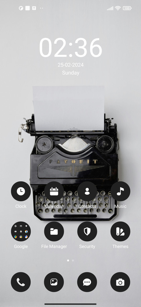 Typewriter screenshot