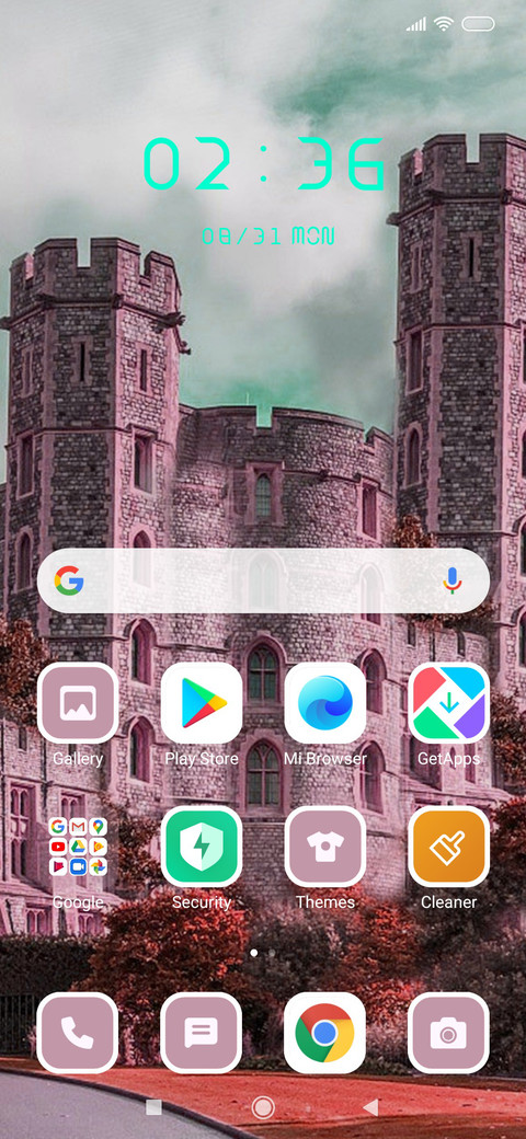Castle Sunrise_3MDS screenshot