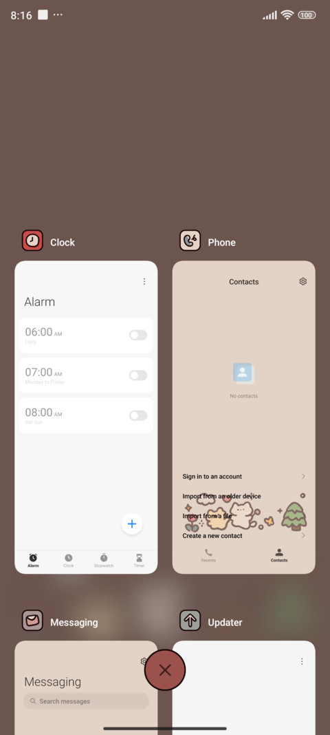 Weekend Diary screenshot