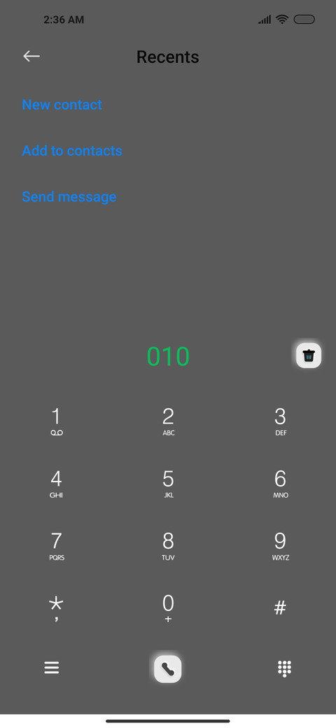 black space screenshot