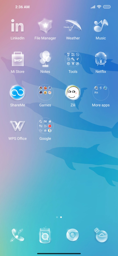 White dream screenshot