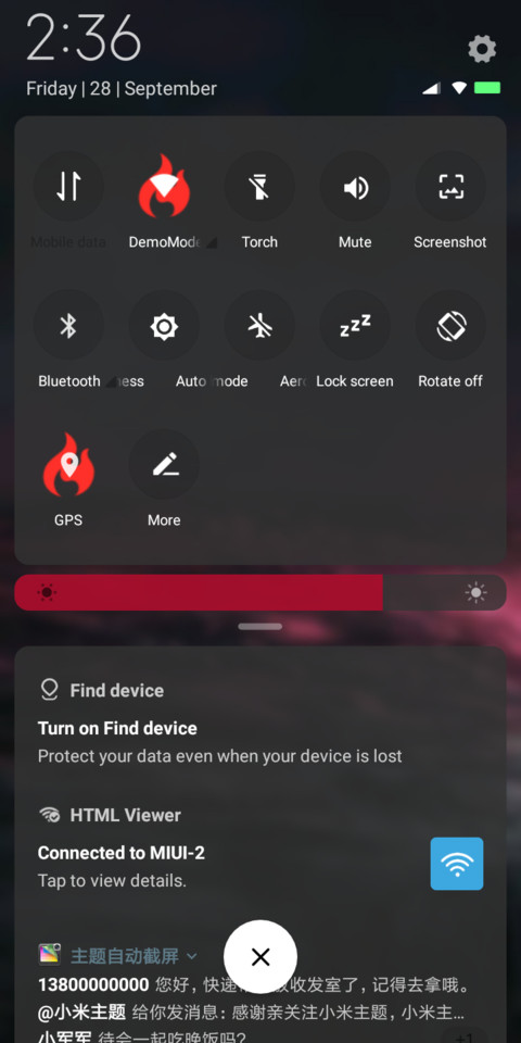 SimpleDarkFlame screenshot