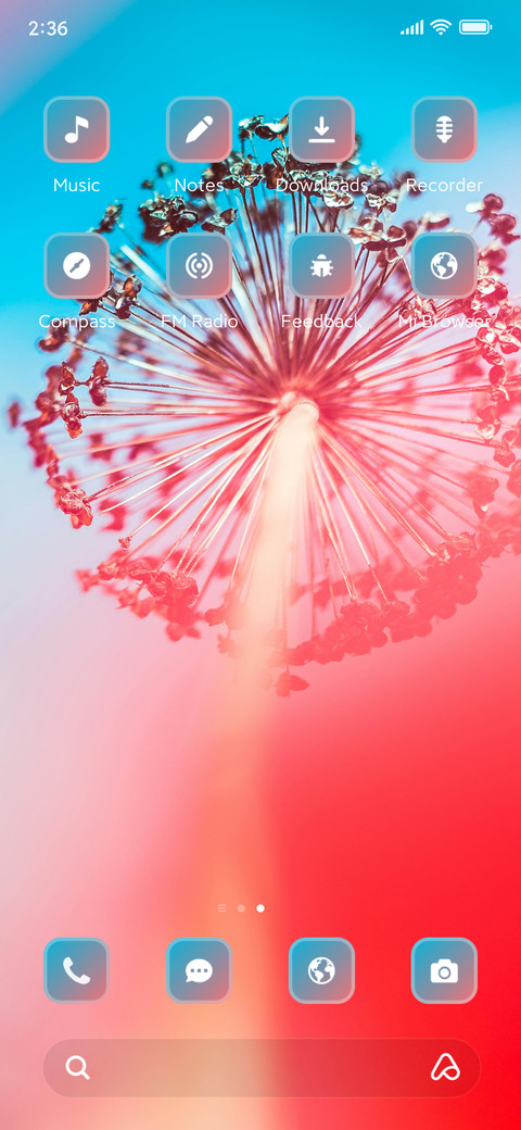 Colorful screenshot