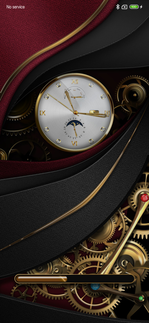 Luxury black gold screenshot