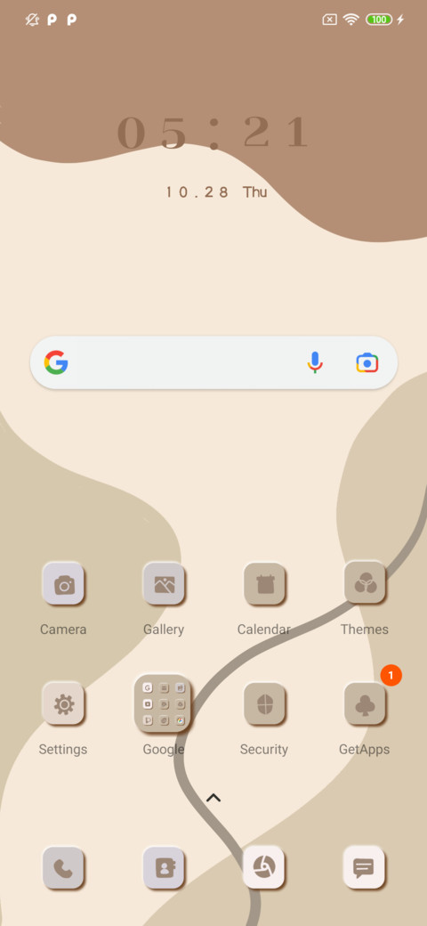 Morandi Minimalist screenshot
