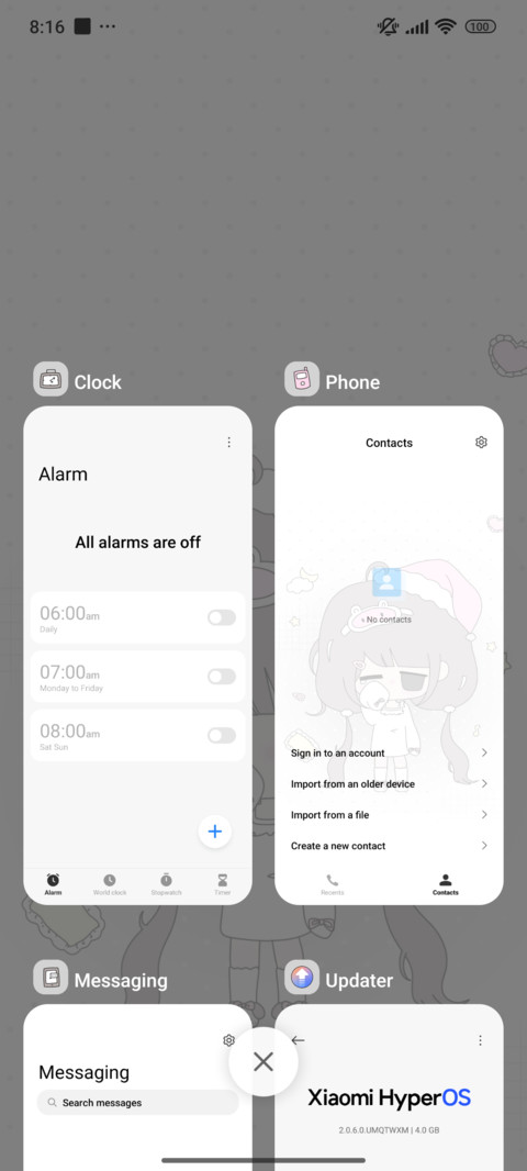 Sleepy Cute Girl screenshot