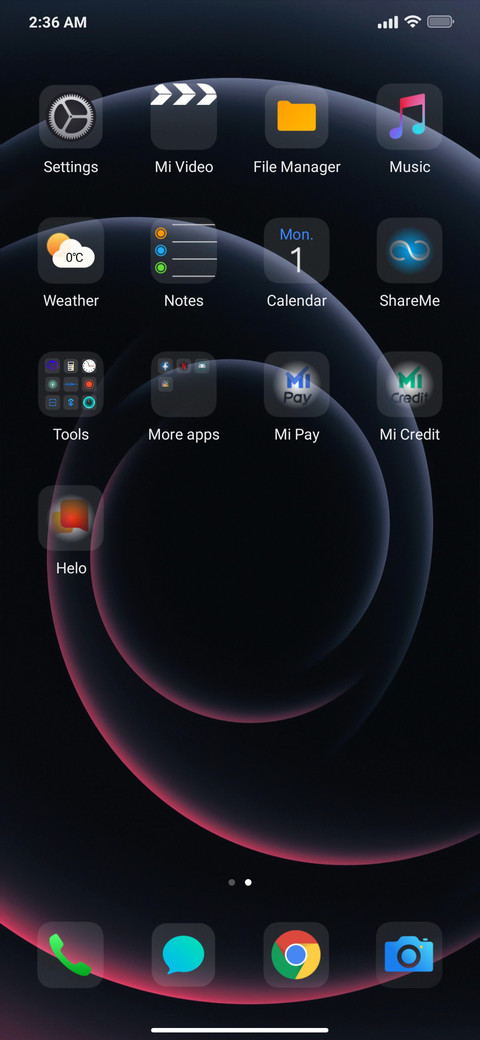 DARK  Phone  screenshot