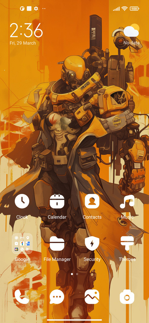 Yellow warrior screenshot
