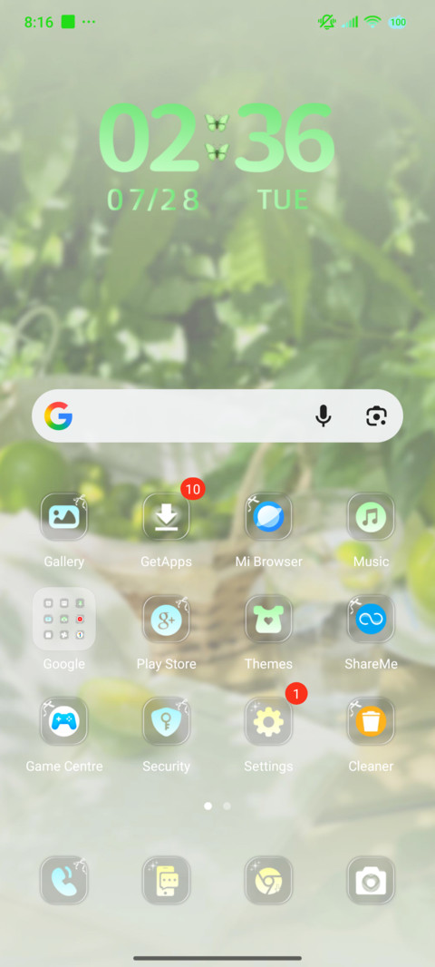 Mint Summer screenshot