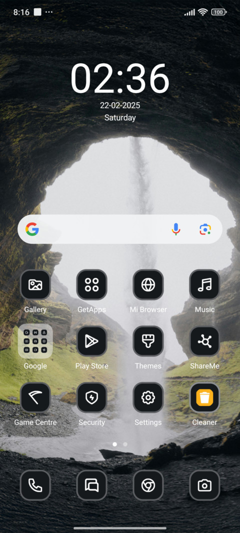 Waterfall screenshot