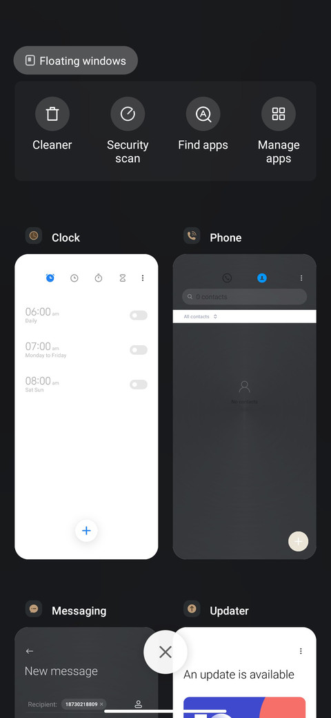 Business big dial screenshot