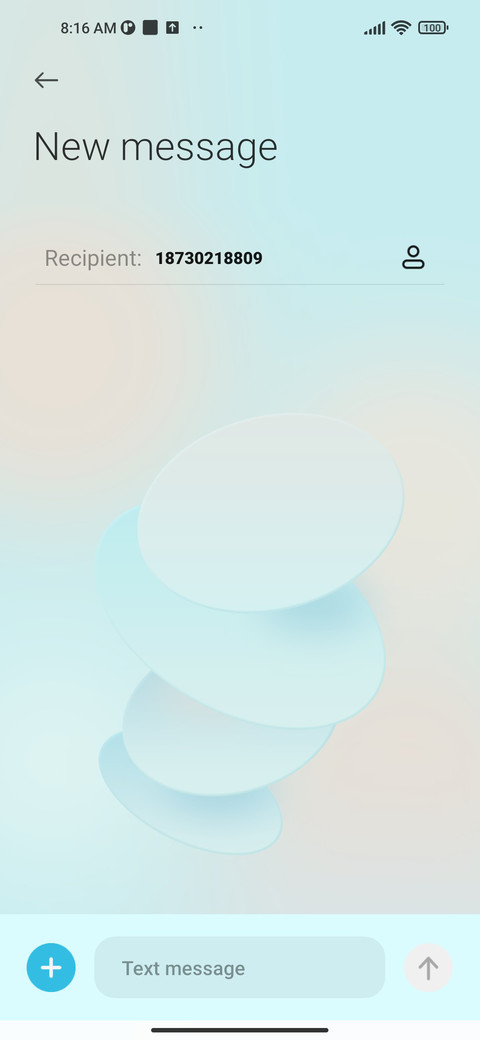 Geometric circle screenshot