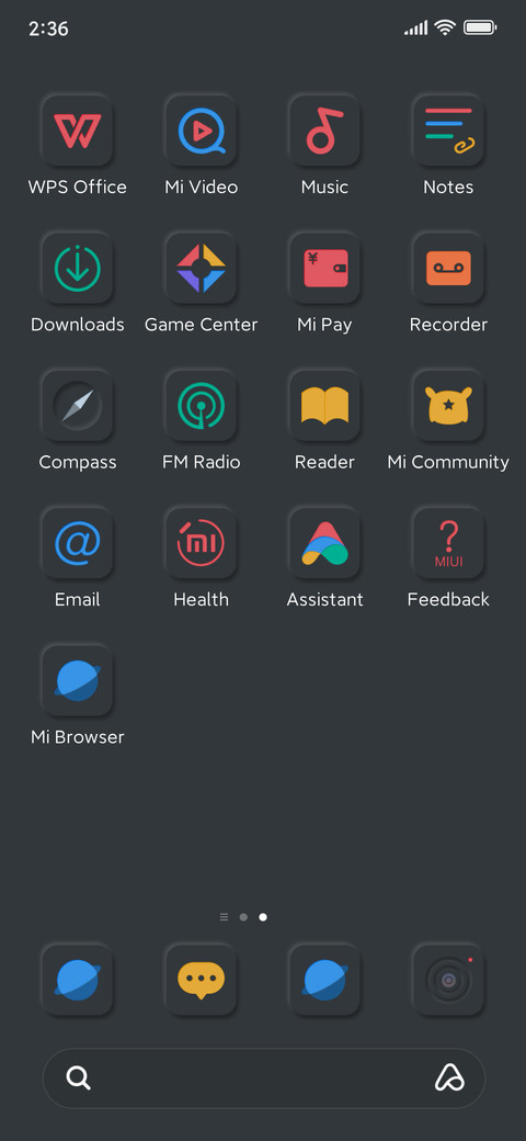 Grey 3D V13 screenshot