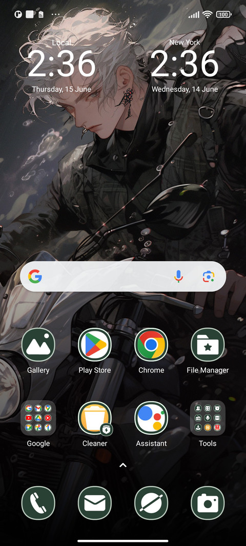 Young biker screenshot