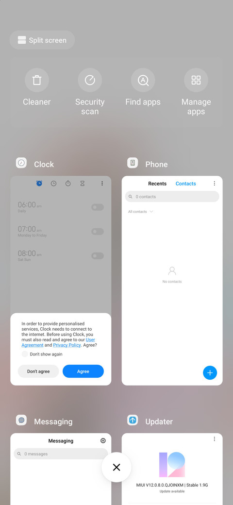 Flower on screenshot