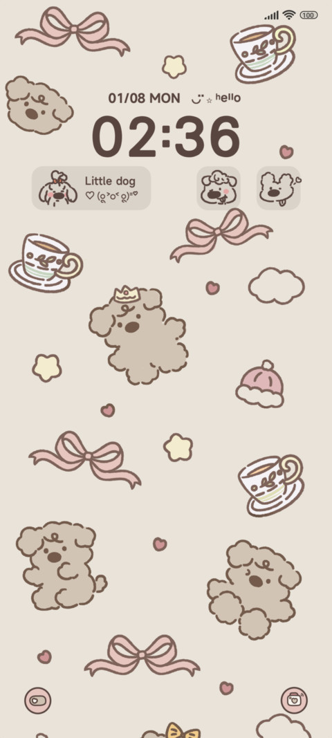 Curly Haired Dog screenshot