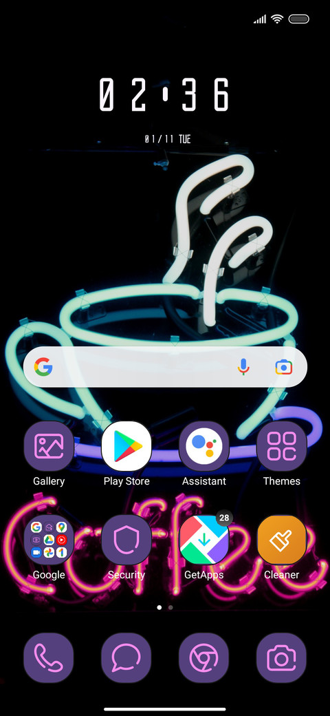 CoffeeNeon screenshot