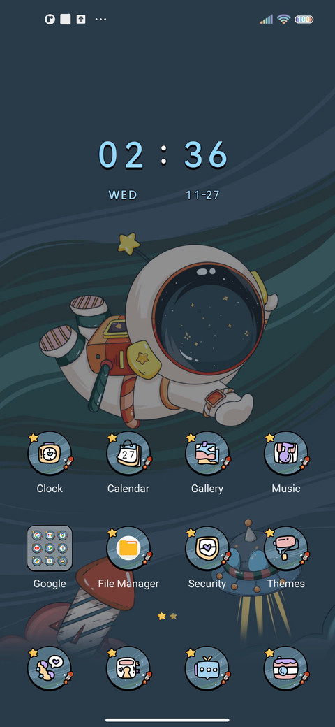 Trendy astronauts screenshot