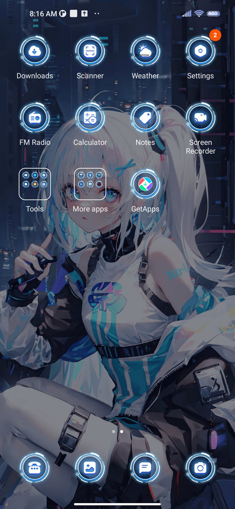 Virtual girl screenshot