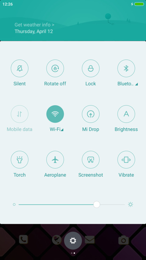 Influx screenshot