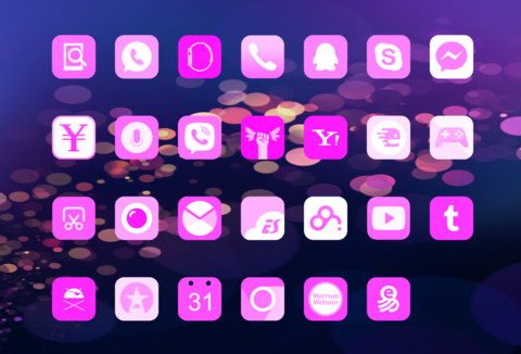 iOS 10 紫 screenshot