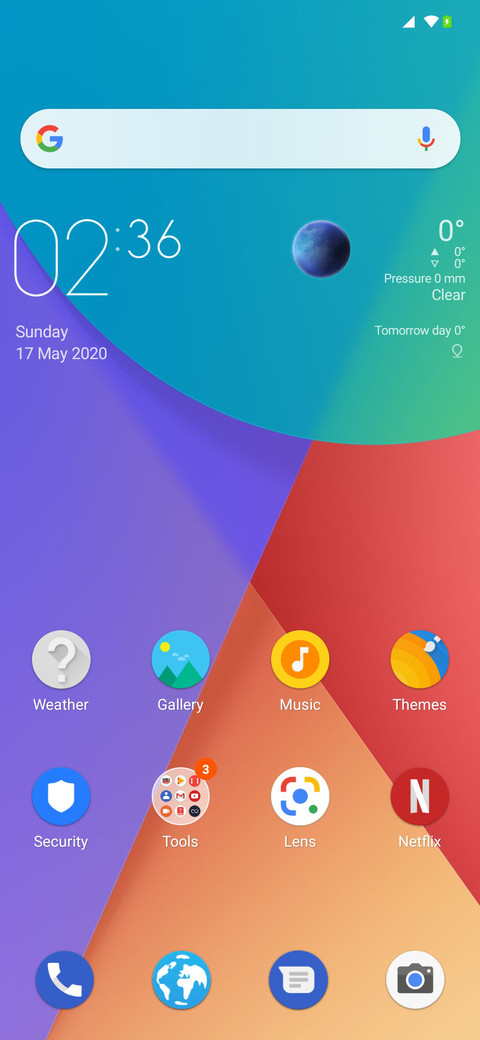 Mi A1 screenshot