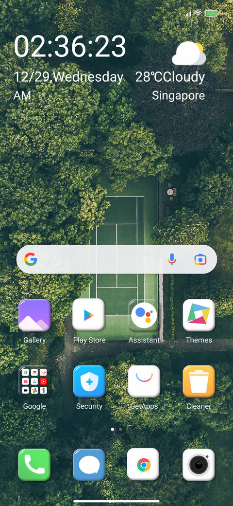 green grass screenshot