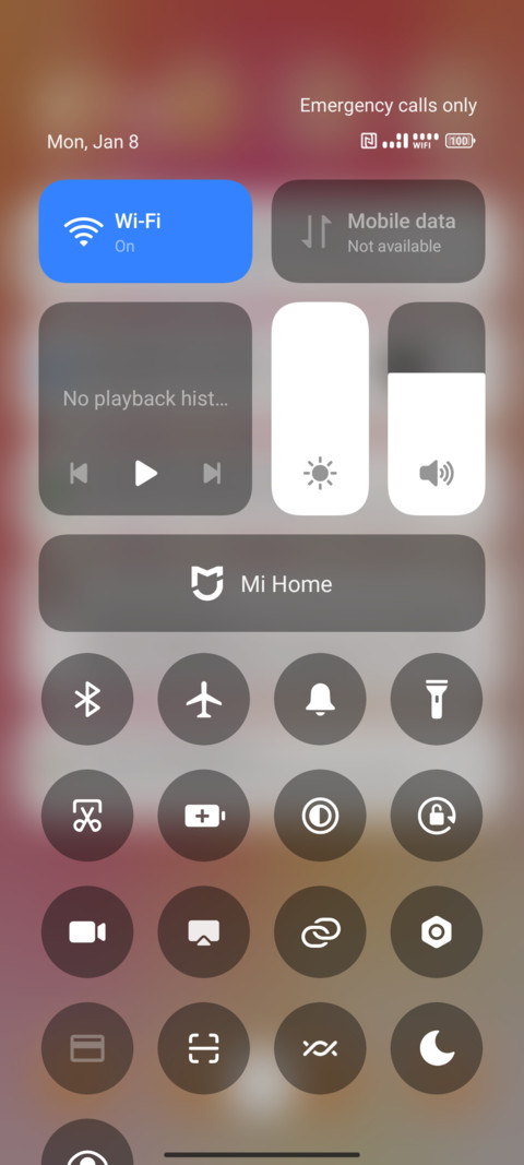 Gradient Orange screenshot