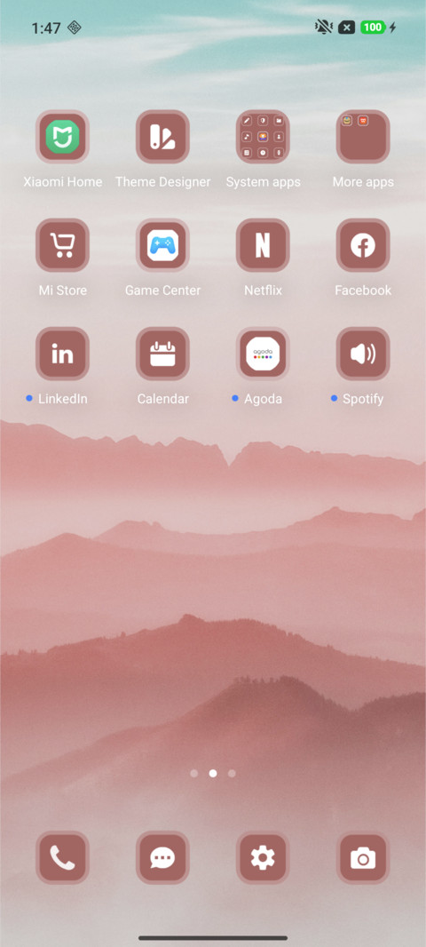 Pink Landscape screenshot