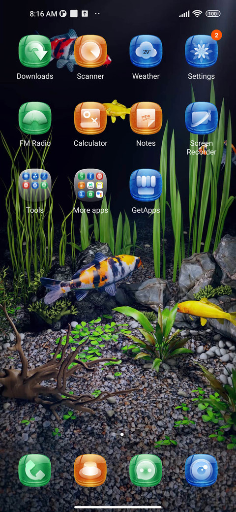 Koi In The Palm screenshot