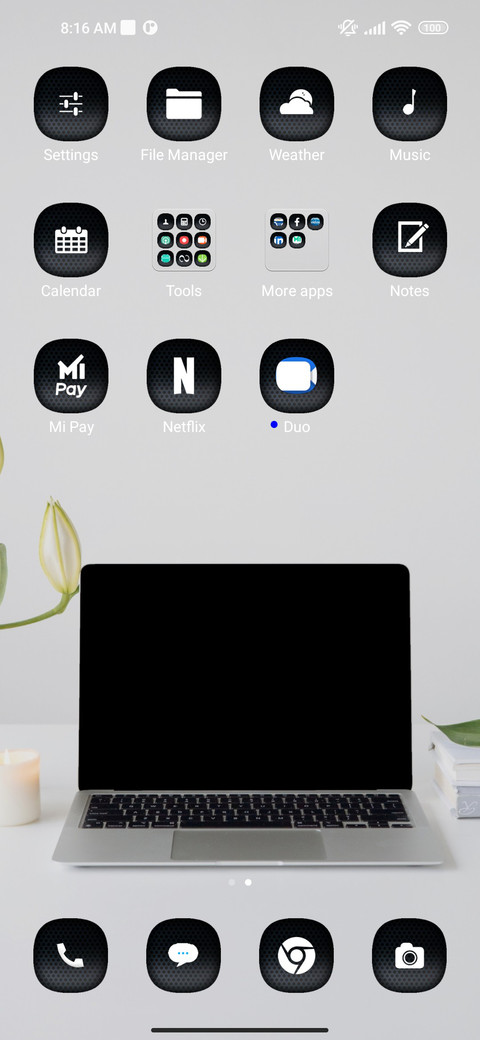 Techs screen screenshot