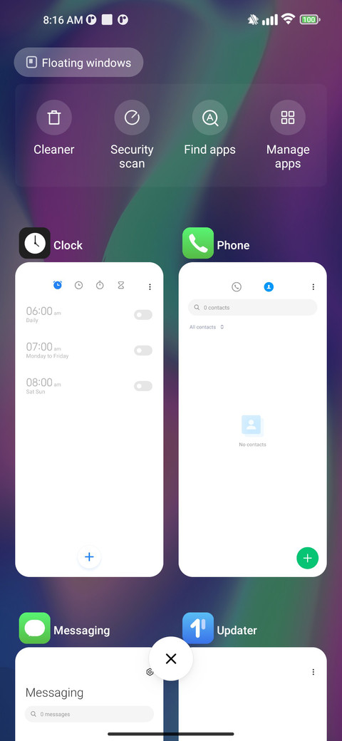 Color UI screenshot