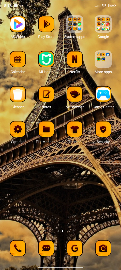 Eiffel tower screenshot