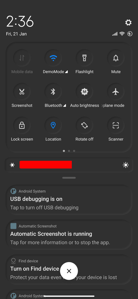 Today black screenshot