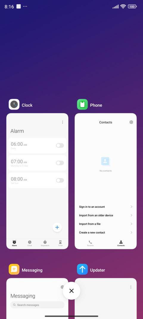 Purple Dark screenshot